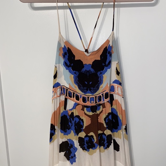 Free People Floral Low Back Sundress - Picture 2 of 7